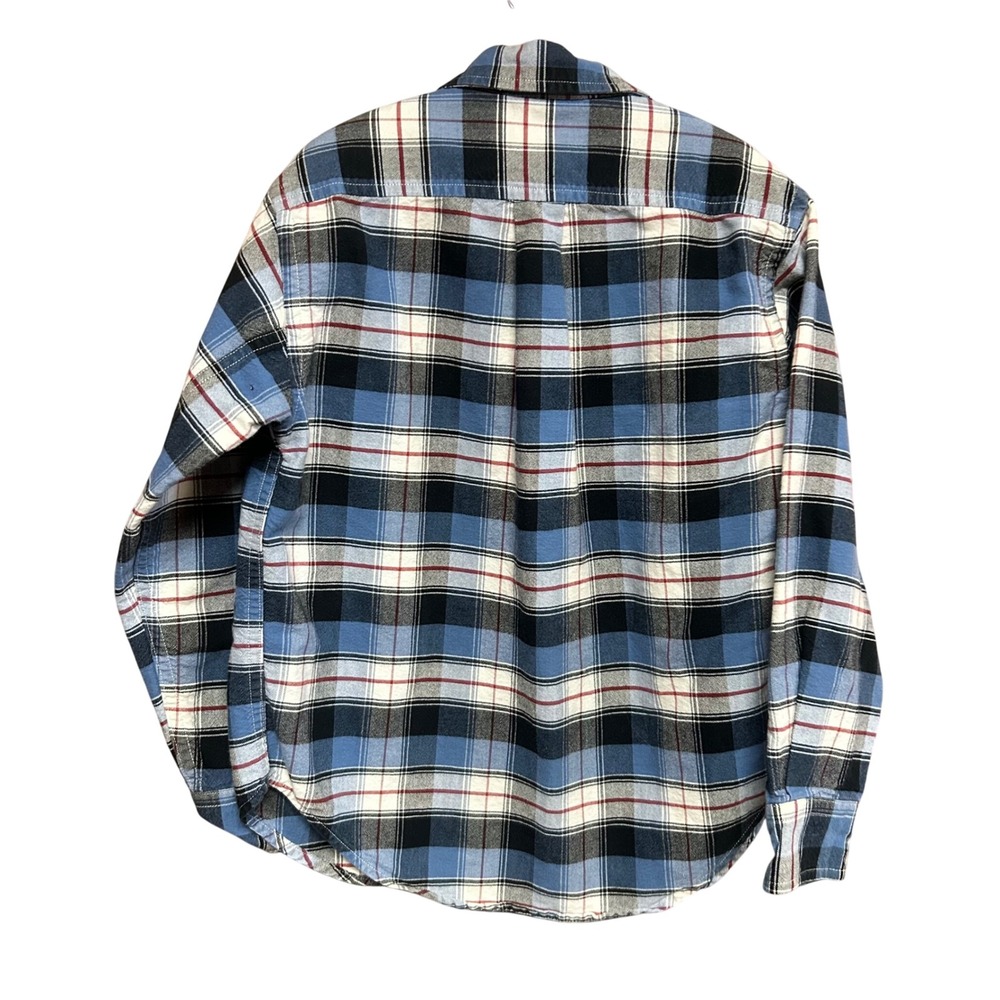 Polo Sport Ralph Lauren Boys Plaid Flannel Shirt PSRL Patch Size 6 Vintage Y2K - Picture 2 of 7